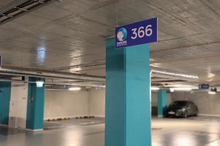 Danone parking lot