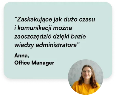Anna, Office Manager